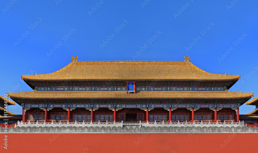 The Forbidden city in Beijing, China. The Forbidden city in Beijing, China.