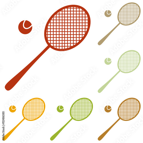 Tennis racquet sign