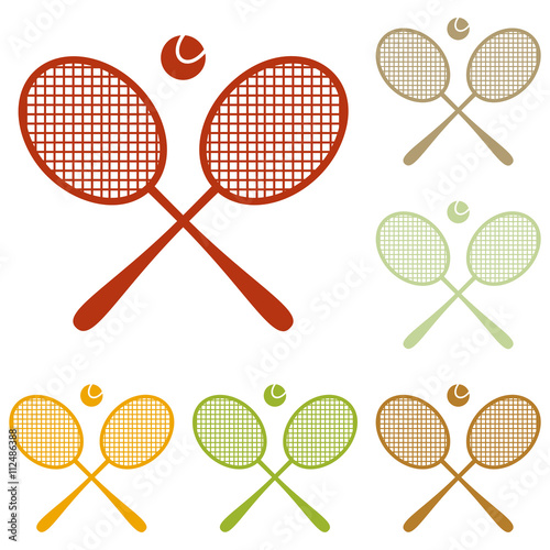 Tennis racket sign