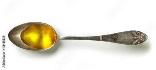 spoon of cooking oil