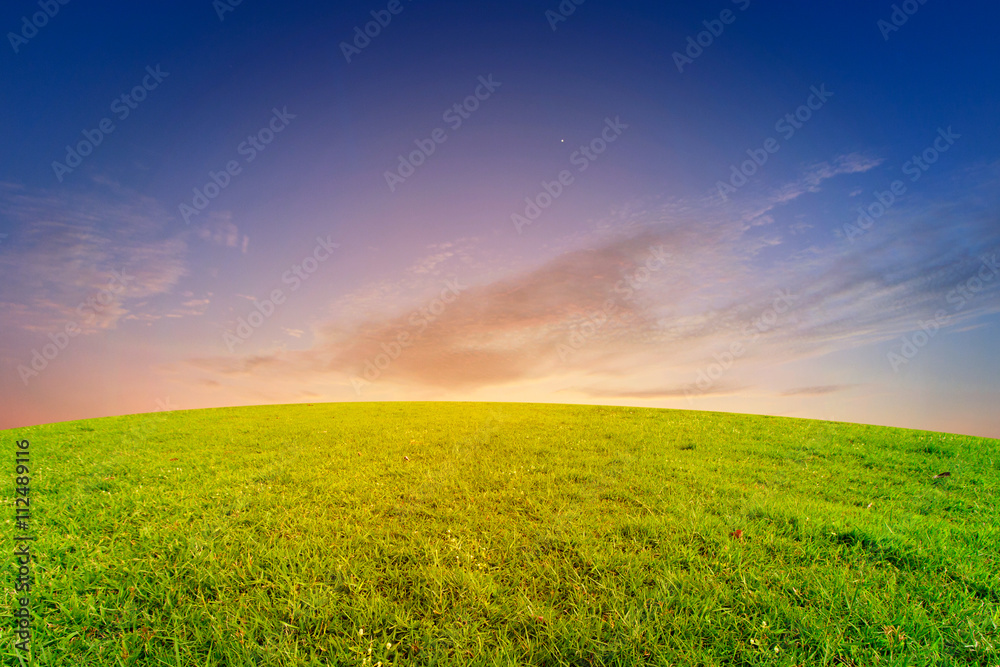 The landscapes sky background retouch  in nature