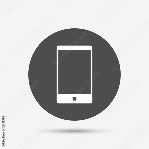 Smartphone sign icon. Support symbol.