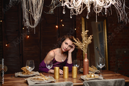 Wallpaper Mural Gorgeous woman of 50 years in the studio Torontodigital.ca