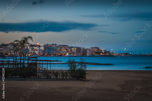 The city of Crotone, Calabria, Italy