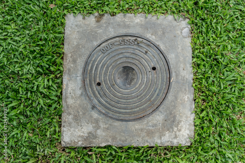 Metal drain cover