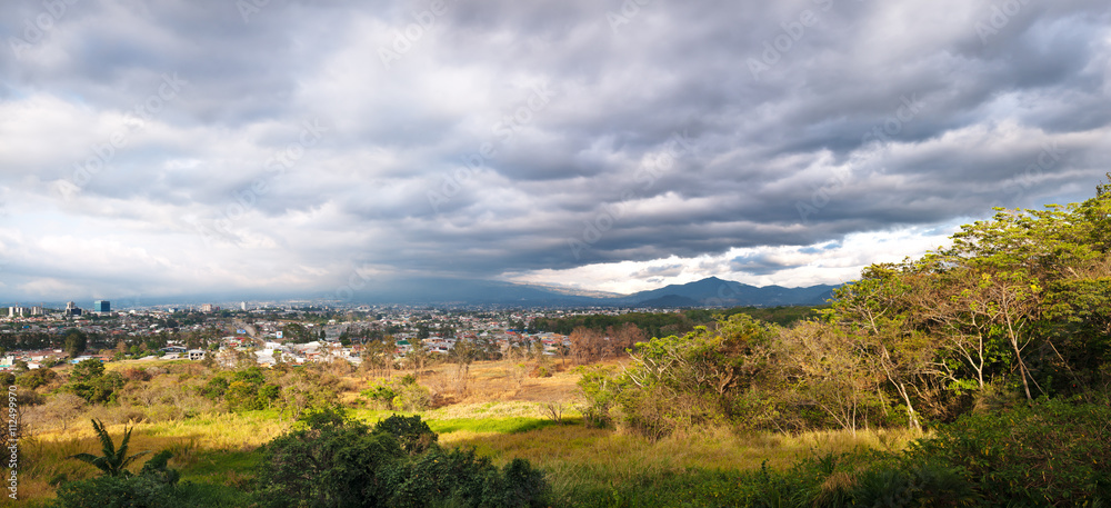 Panoramic view of San Jose, Costa Rica Panoramic view of San Jose, Costa Rica