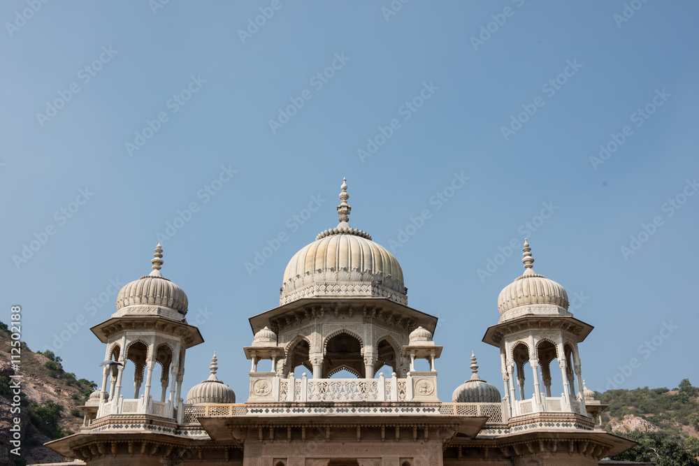Tombs in Gatore Ki Chhatriyan