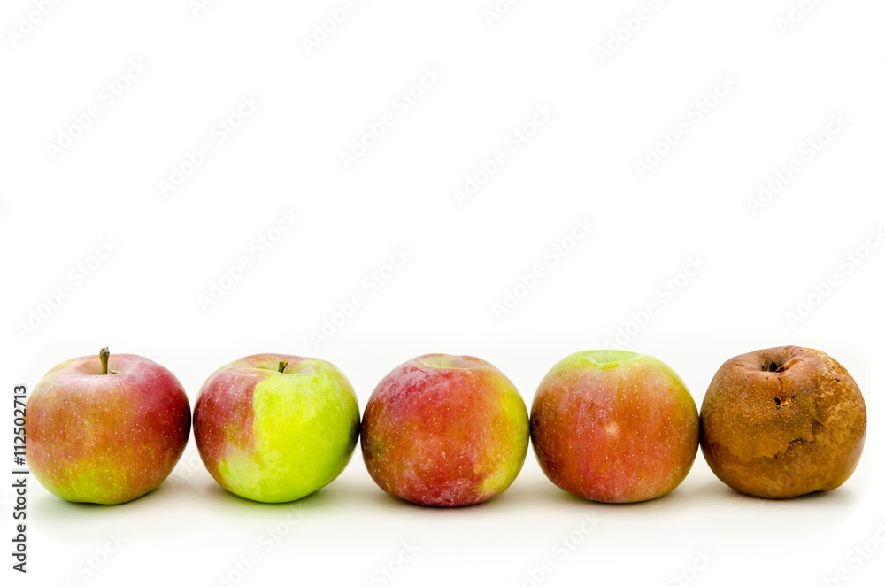 rotten apple