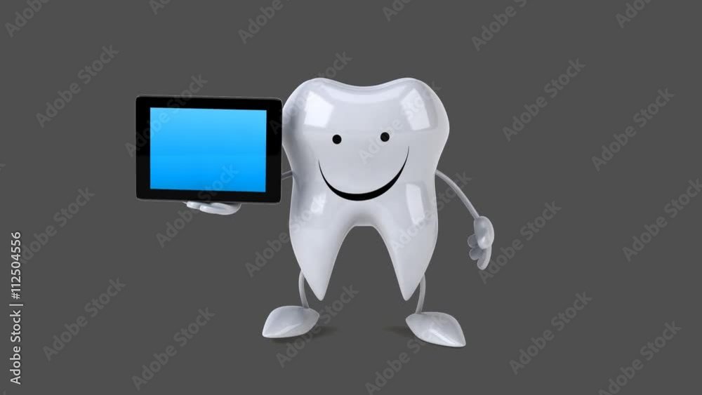 Fun tooth - Computer animation Fun tooth - Computer animation