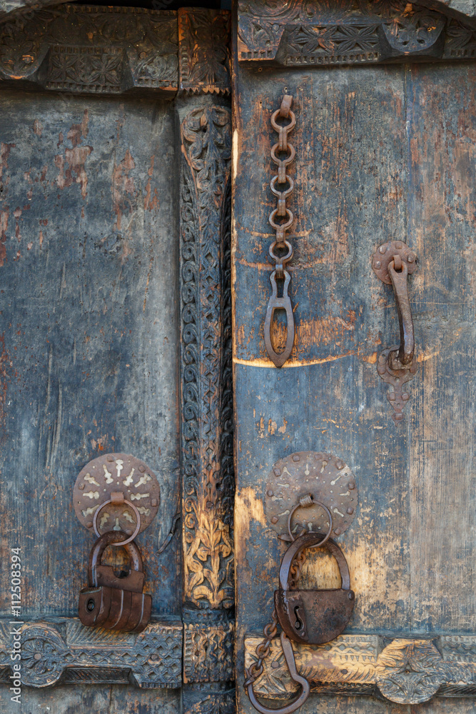 Historical Wooden Door Historical Wooden Door