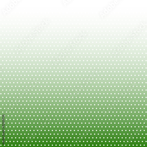 Geometric modern vector pattern. Fine ornament with dotted elements. Green and white pattern