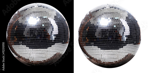two disco ball