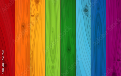 Multicolored Boards Background