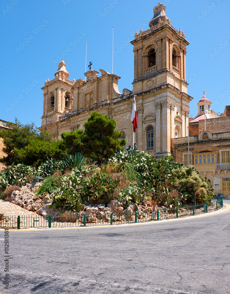 The Collegiate church of St Lawrence in Birgu, Malta