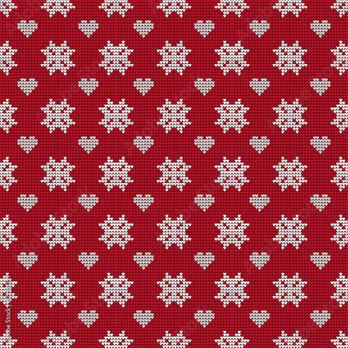 knitted pattern. vector illustration. for design, fashion