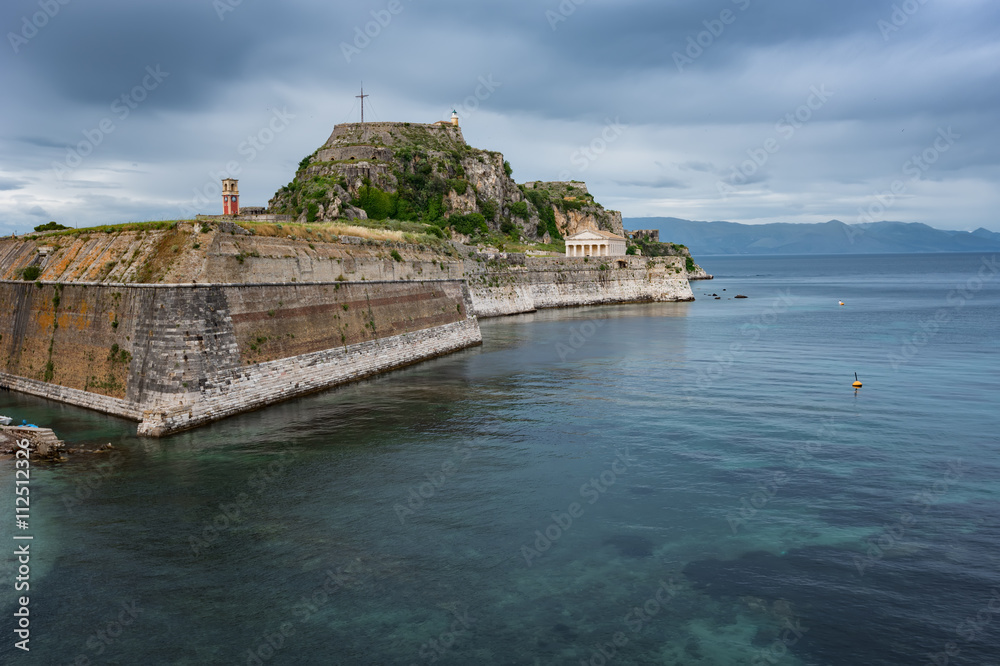 The old fortress, Corfu island, Greece