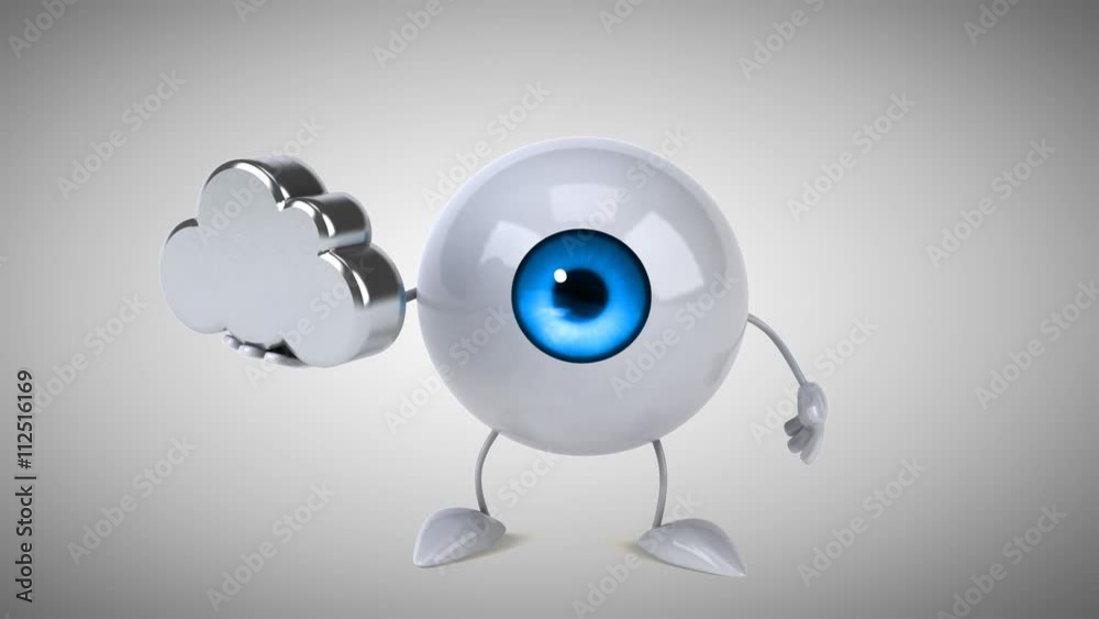 Fun eye - Computer animation Fun eye - Computer animation