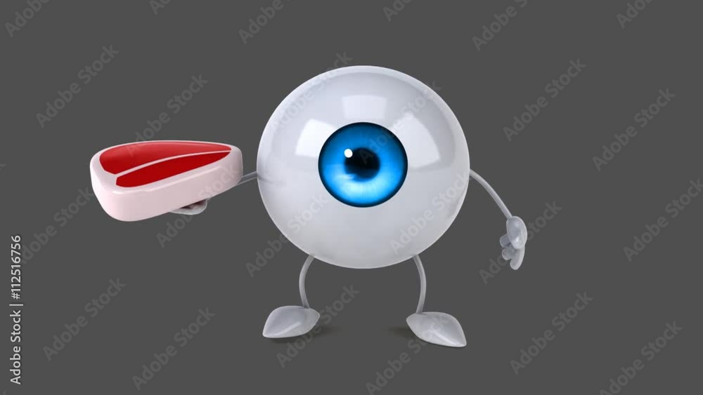 Fun eye - Computer animation Fun eye - Computer animation