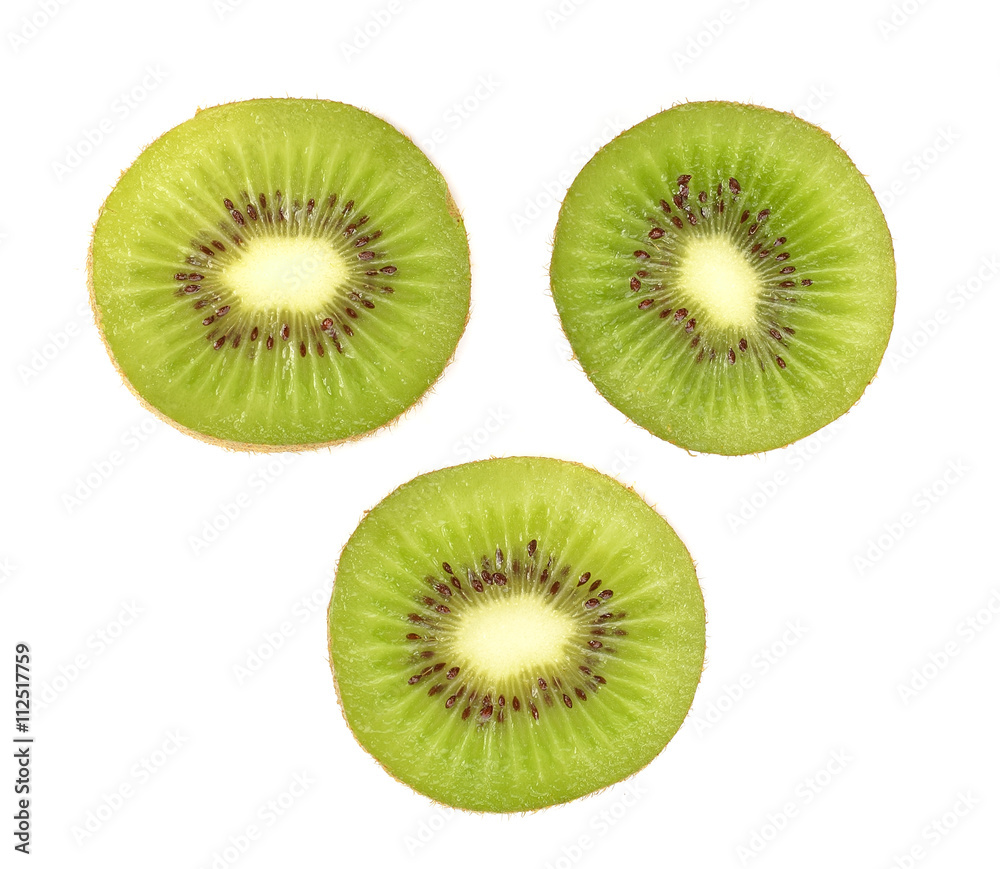 Fototapeta premium kiwi isolated on white background
