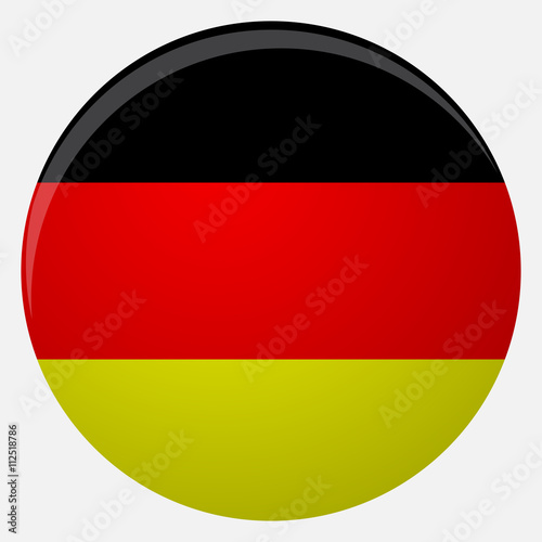 Germany flag icon flat