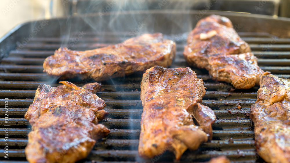 Australian BBQ lamb