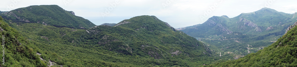 Mountain near Kotor bay