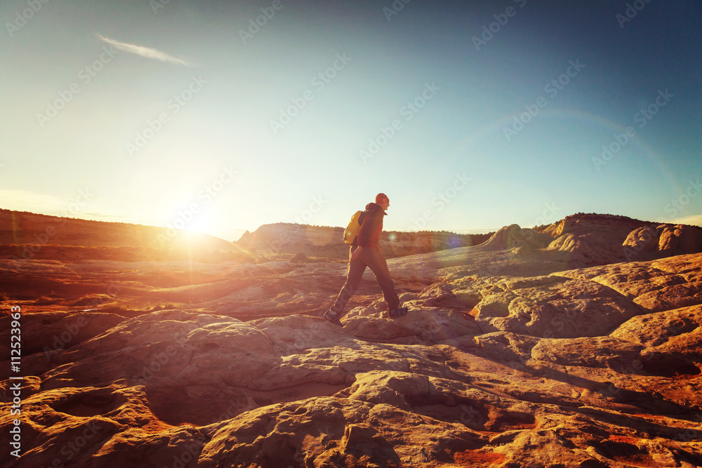 Obraz premium Hike in Utah