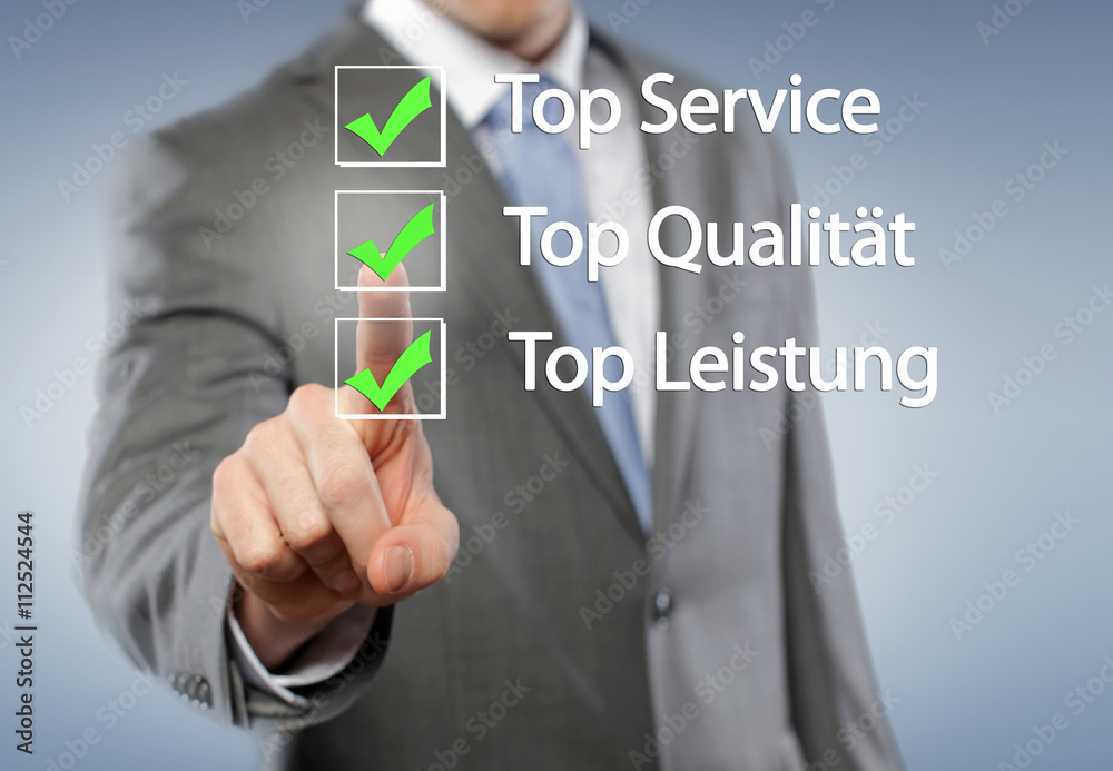Top Service, Qualität u. Leistung Top Service, Qualität u. Leistung