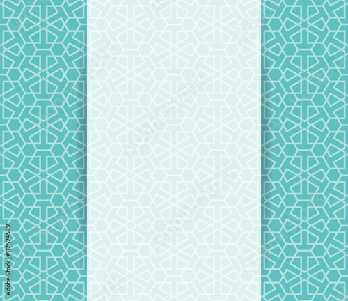 Islamic brochure vector