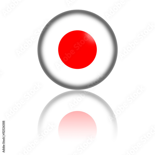 Free Download Japan Flag Sphere 3D Rendering - GFXLoad