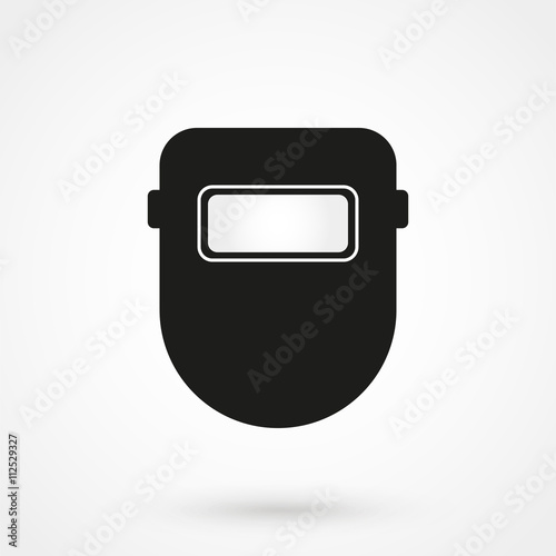 Protective welding goggles icon