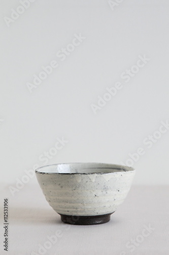 Japanese  Pottery - Bowl White