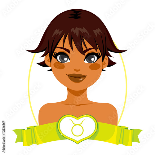Portrait of brunette girl r...