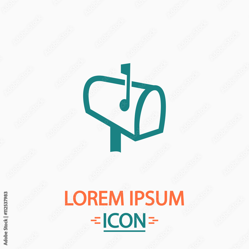 Mailbox computer symbol