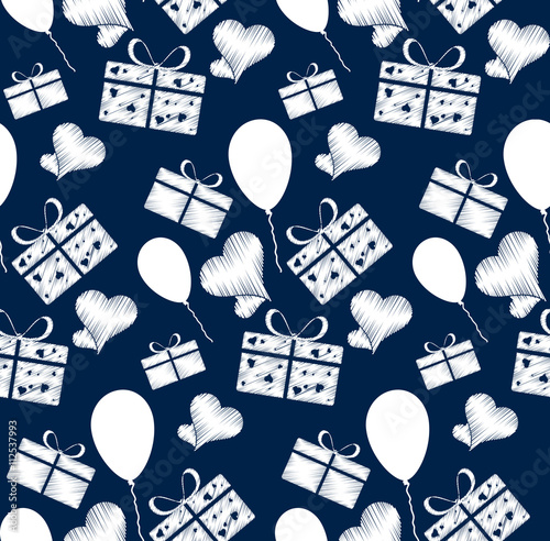 Abstract seamless pattern c...
