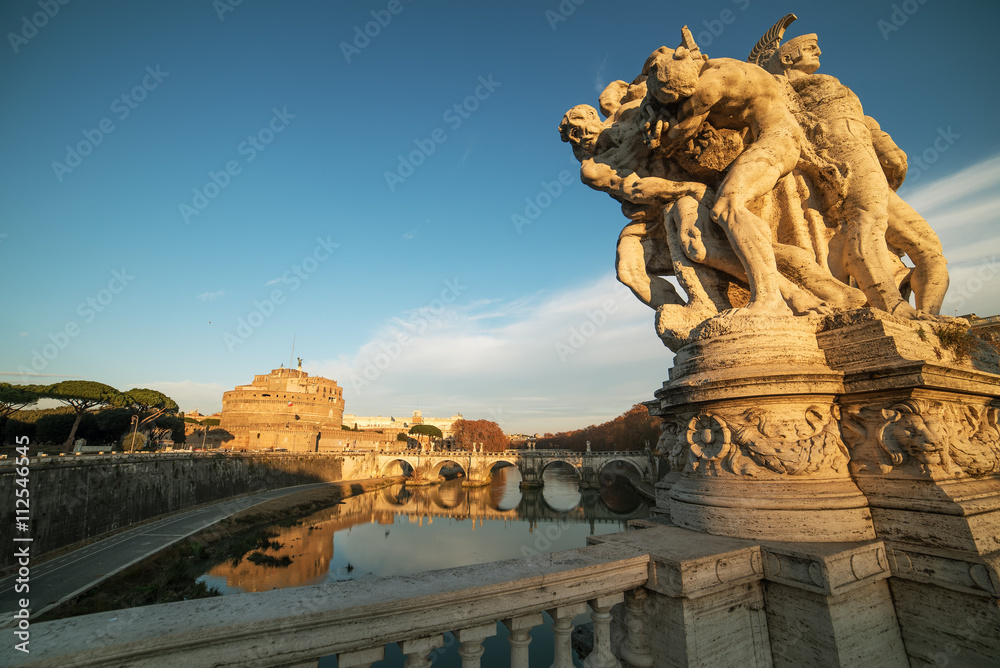 Rome, Italy: Castle of the Holy Angel