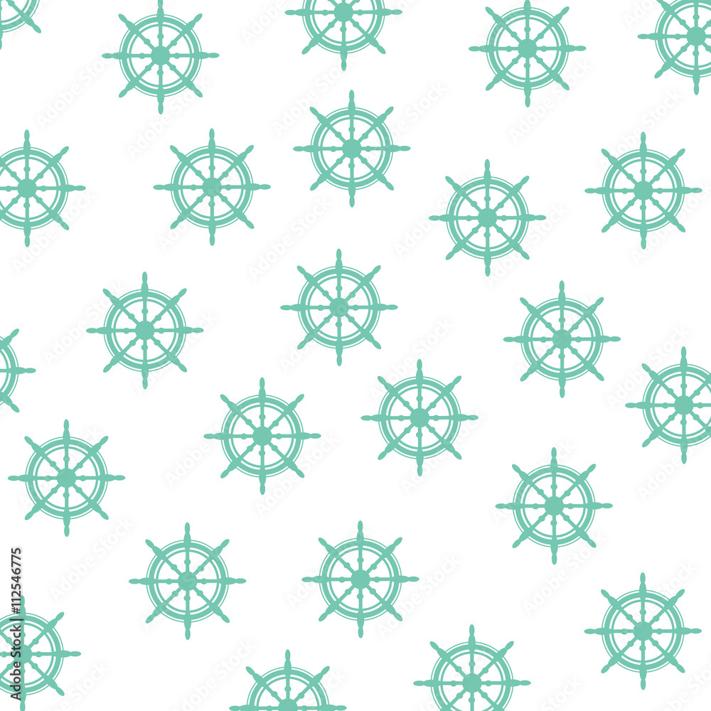 Pattern with hand drawn anchors and steering wheels
Pattern with hand drawn anchors and steering wheels