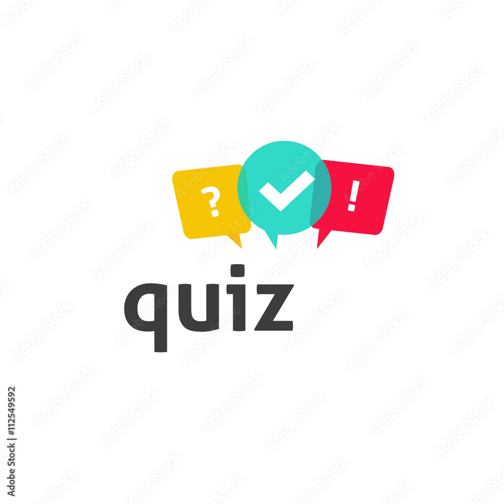 Logo design for social quiz, Logo design contest