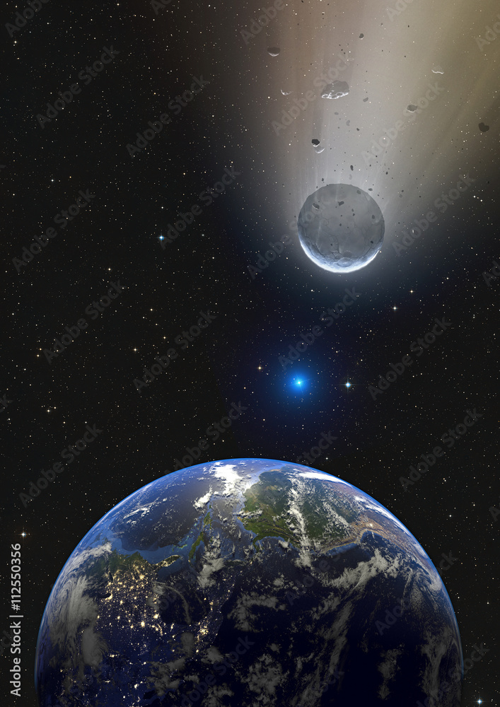 Naklejka premium Planet Earth from space