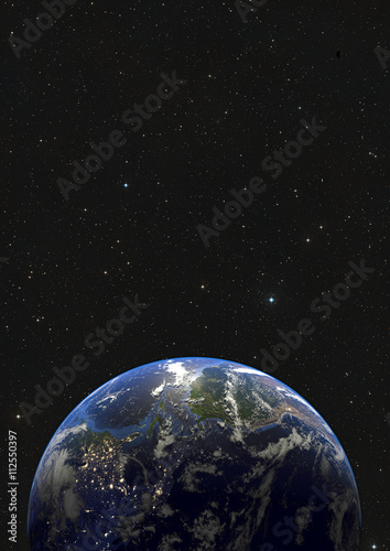 Fototapeta Naklejka Na Ścianę i Meble -  Planet Earth from space
