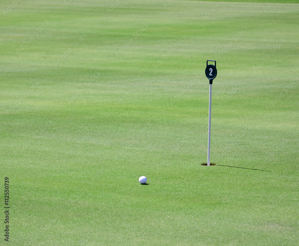 Obraz premium golf field
