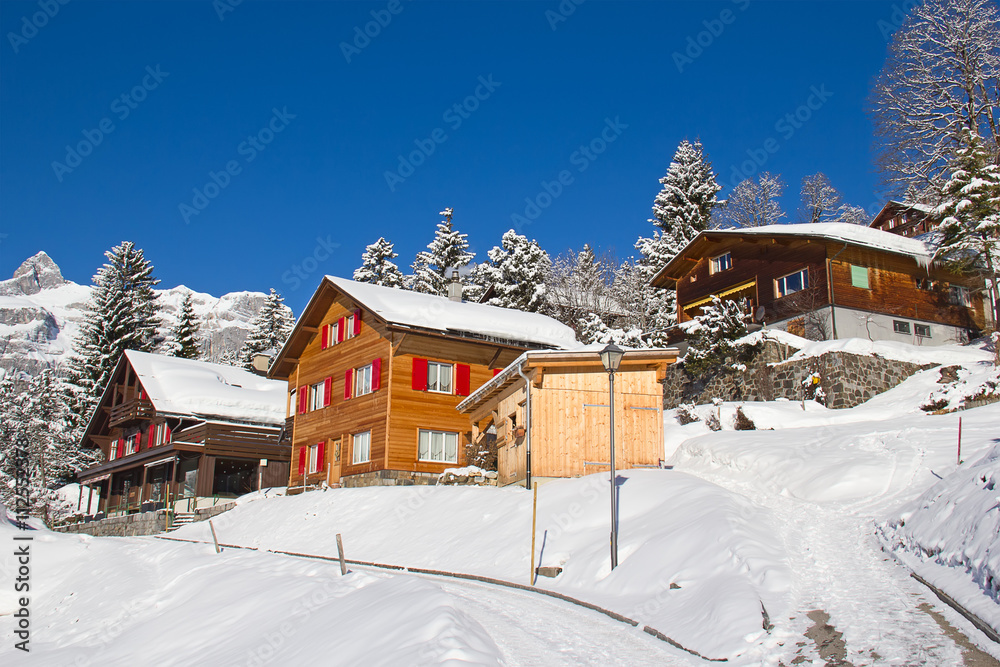 Winter in alps Winter in alps