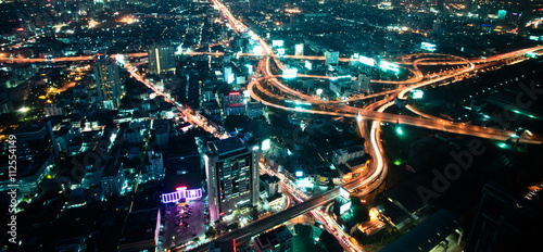 Big modern city