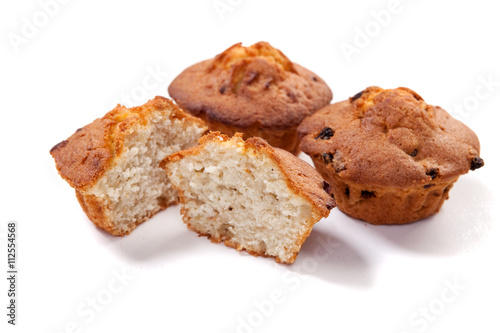 Muffins with raisins