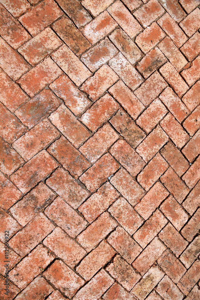 Abstract texture of brick build walkways Abstract texture of brick build walkways