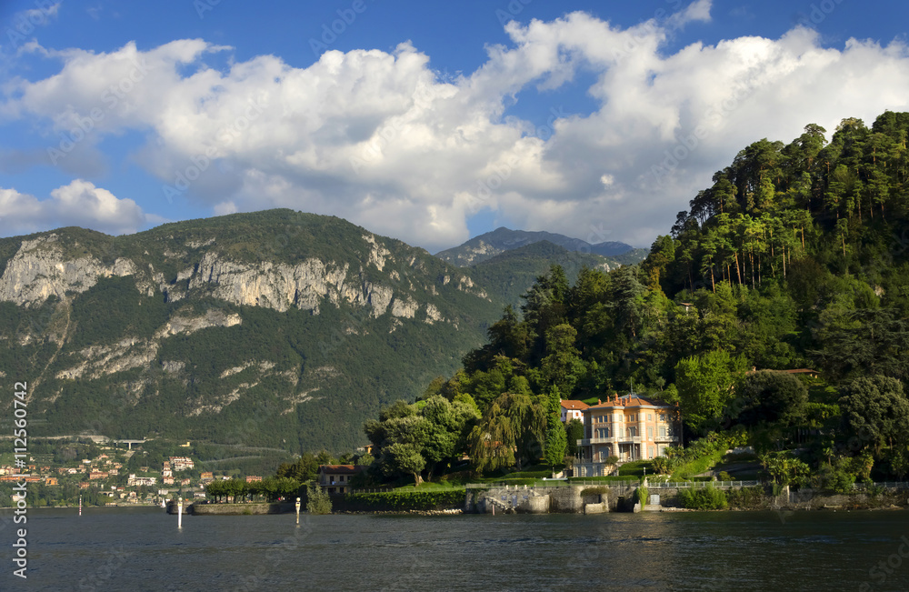 Lake Como in Italy, Europe