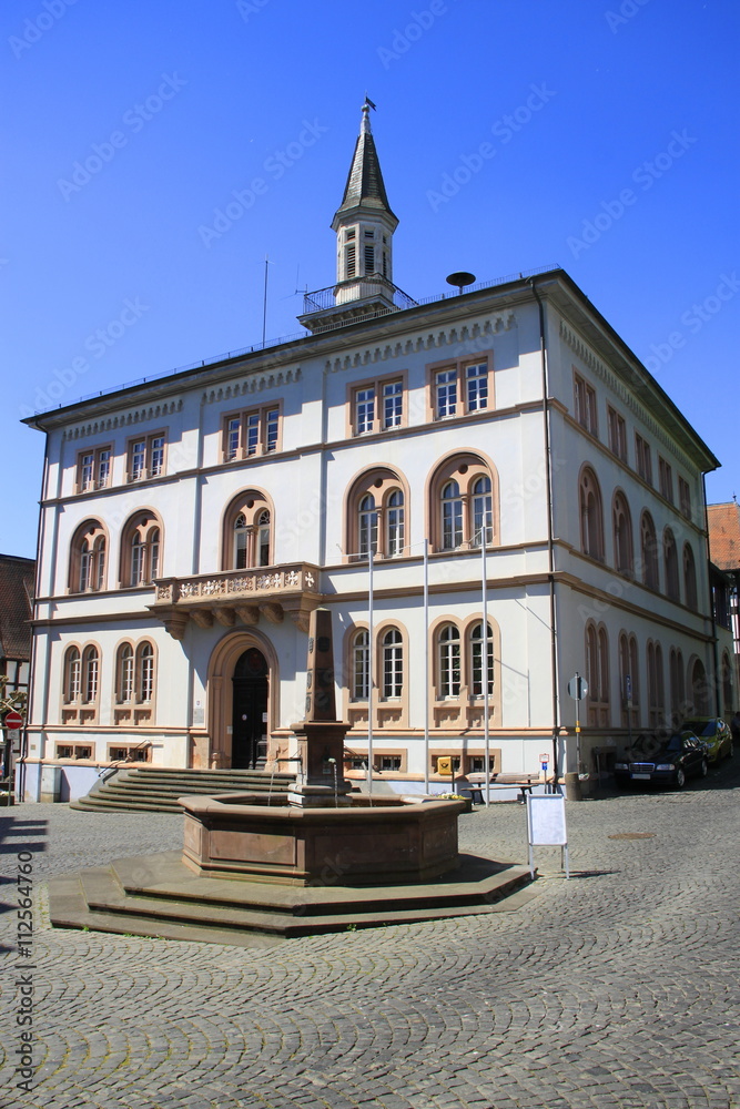 Das Rathaus in Lich
