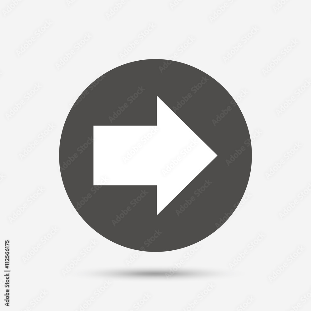 Arrow sign icon. Next button. Navigation symbol Arrow sign icon. Next button. Navigation symbol