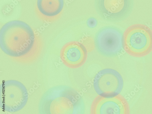 Fabric circles abstract seamless pattern background