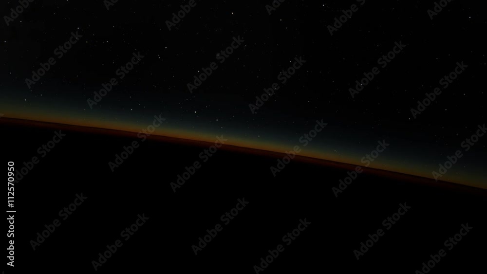A sunrise timelapse animation over the edge of planet earth
A sunrise timelapse animation over the edge of planet earth
